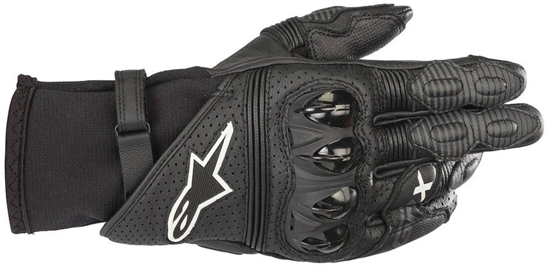 Alpinestars GP X V2 Motorcycle Gloves, Black