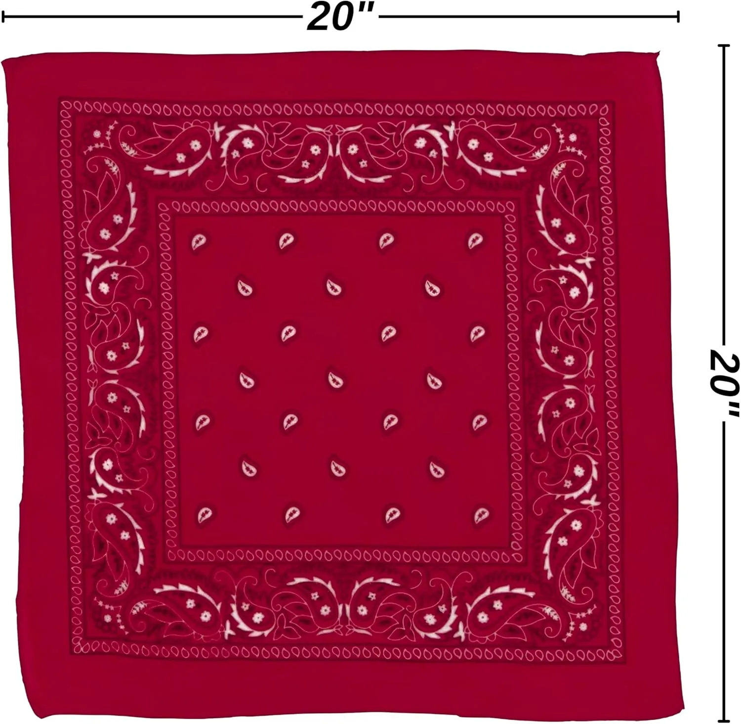 Amscan womens Paisley Bandana