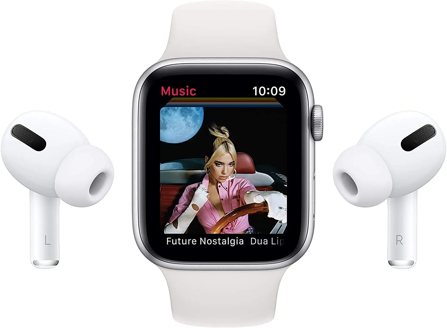Apple Watch Series 6 (GPS   Cellular, 44mm) - (Product) RED Aluminum Case with RED Sport Band (Renewed)