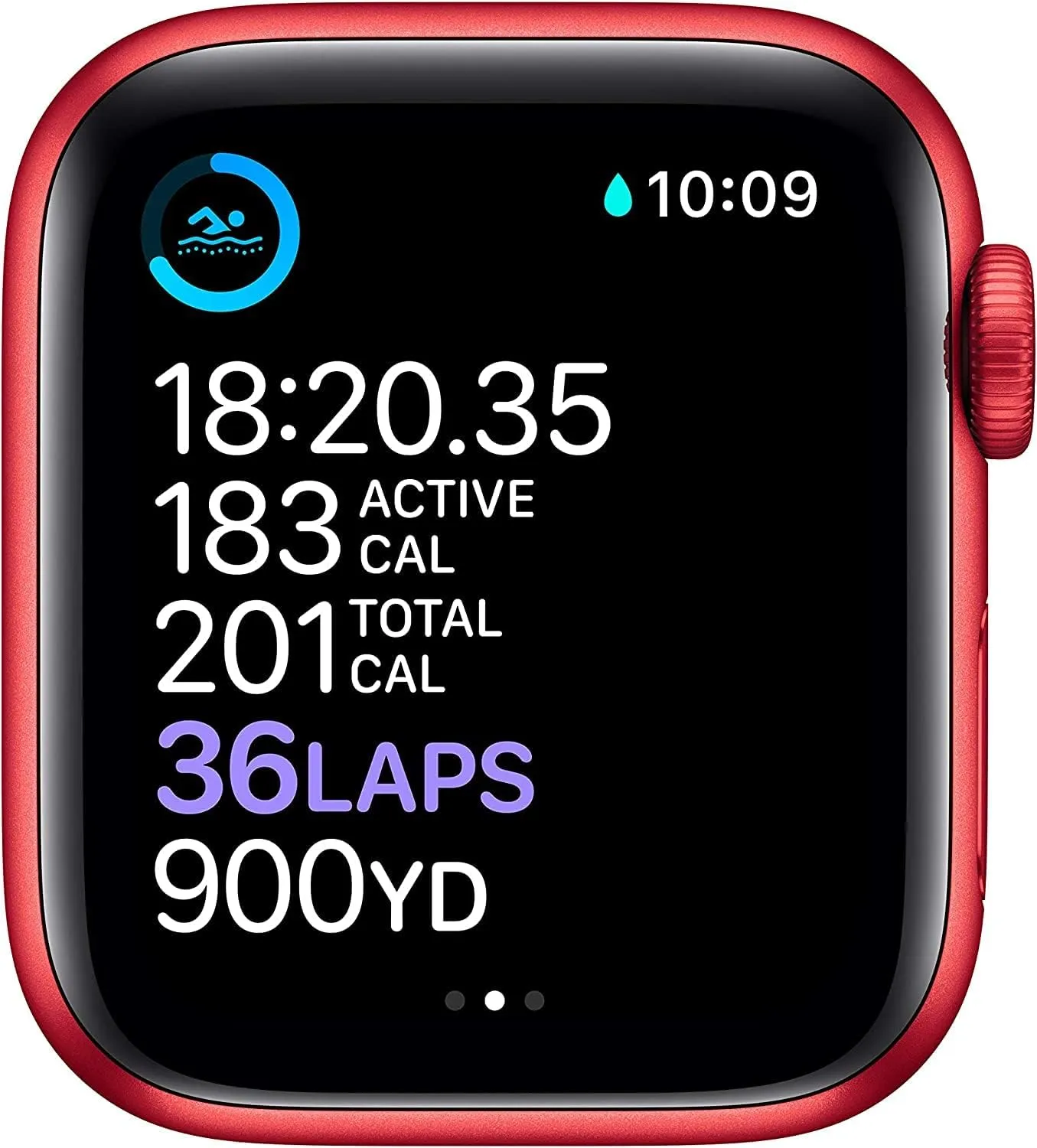 Apple Watch Series 6 (GPS   Cellular, 44mm) - (Product) RED Aluminum Case with RED Sport Band (Renewed)