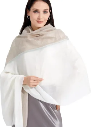 Buttery-soft Cashmere Wrap Lightweight Scarf Shawl Travel Stole for Wayfarer Extra Large 75"x35"