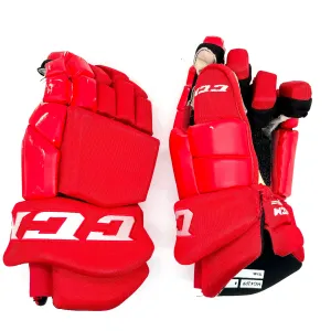 CCM HG42PP - Used OHL Gloves - Red 15"