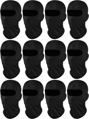 Geyoga 12 Pcs Ski Mask for Men Full Face Cover Winter Face Mask UV Sun Protection Balaclava for Women Outdoor Cycling