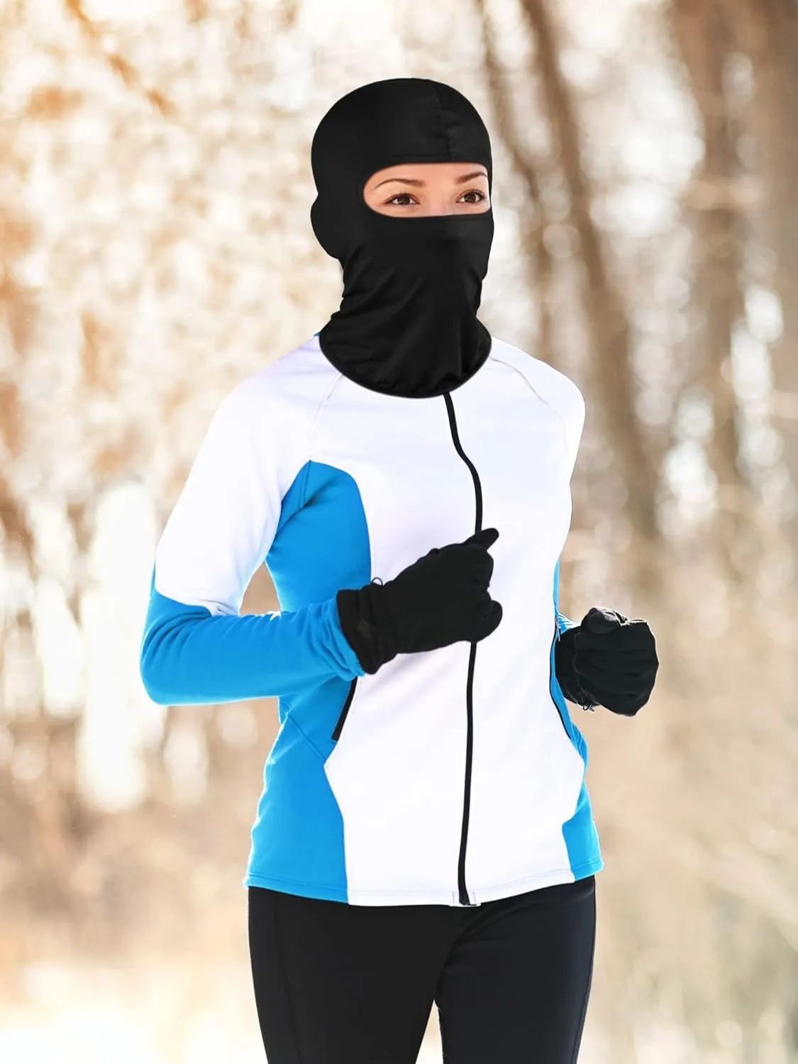 Geyoga 12 Pcs Ski Mask for Men Full Face Cover Winter Face Mask UV Sun Protection Balaclava for Women Outdoor Cycling