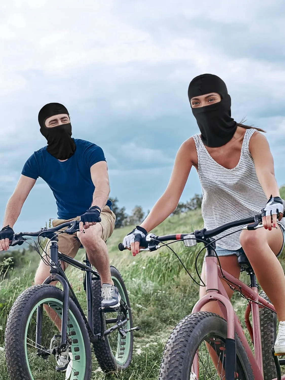 Geyoga 12 Pcs Ski Mask for Men Full Face Cover Winter Face Mask UV Sun Protection Balaclava for Women Outdoor Cycling