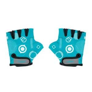 Globber Toddler Gloves - Teal Shapes