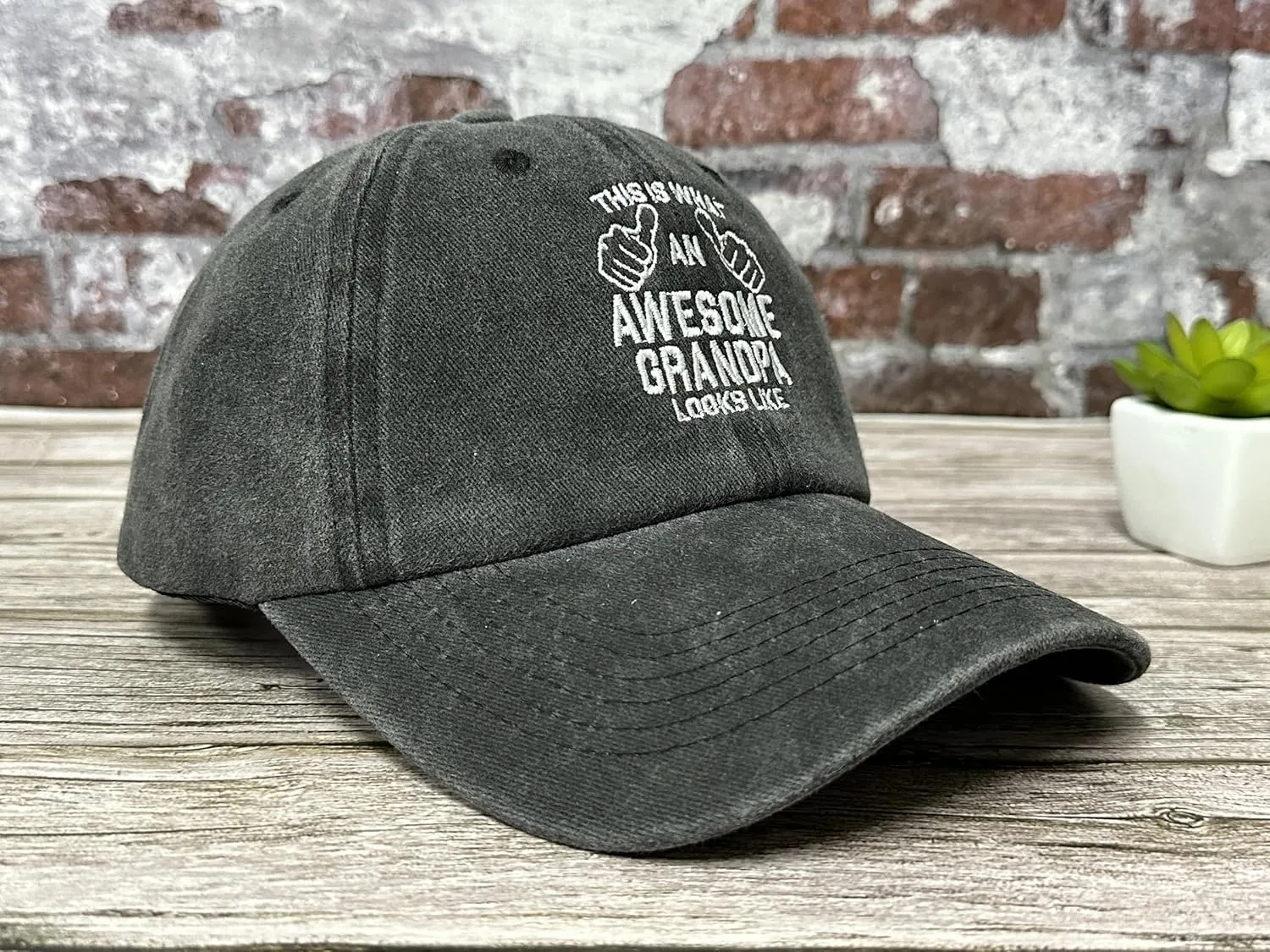 Hepandy Embroidered Baseball Hat for Men Women