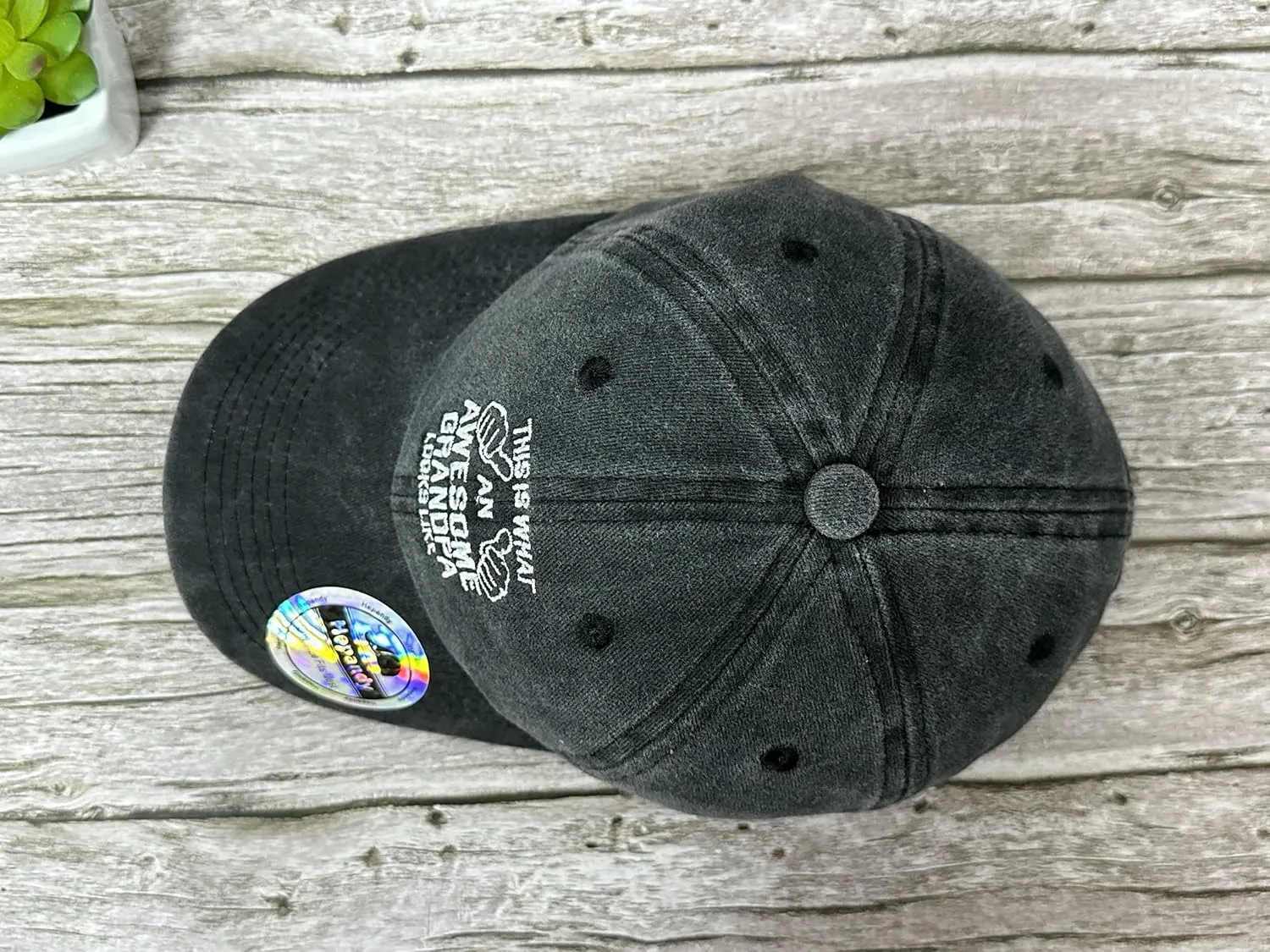Hepandy Embroidered Baseball Hat for Men Women