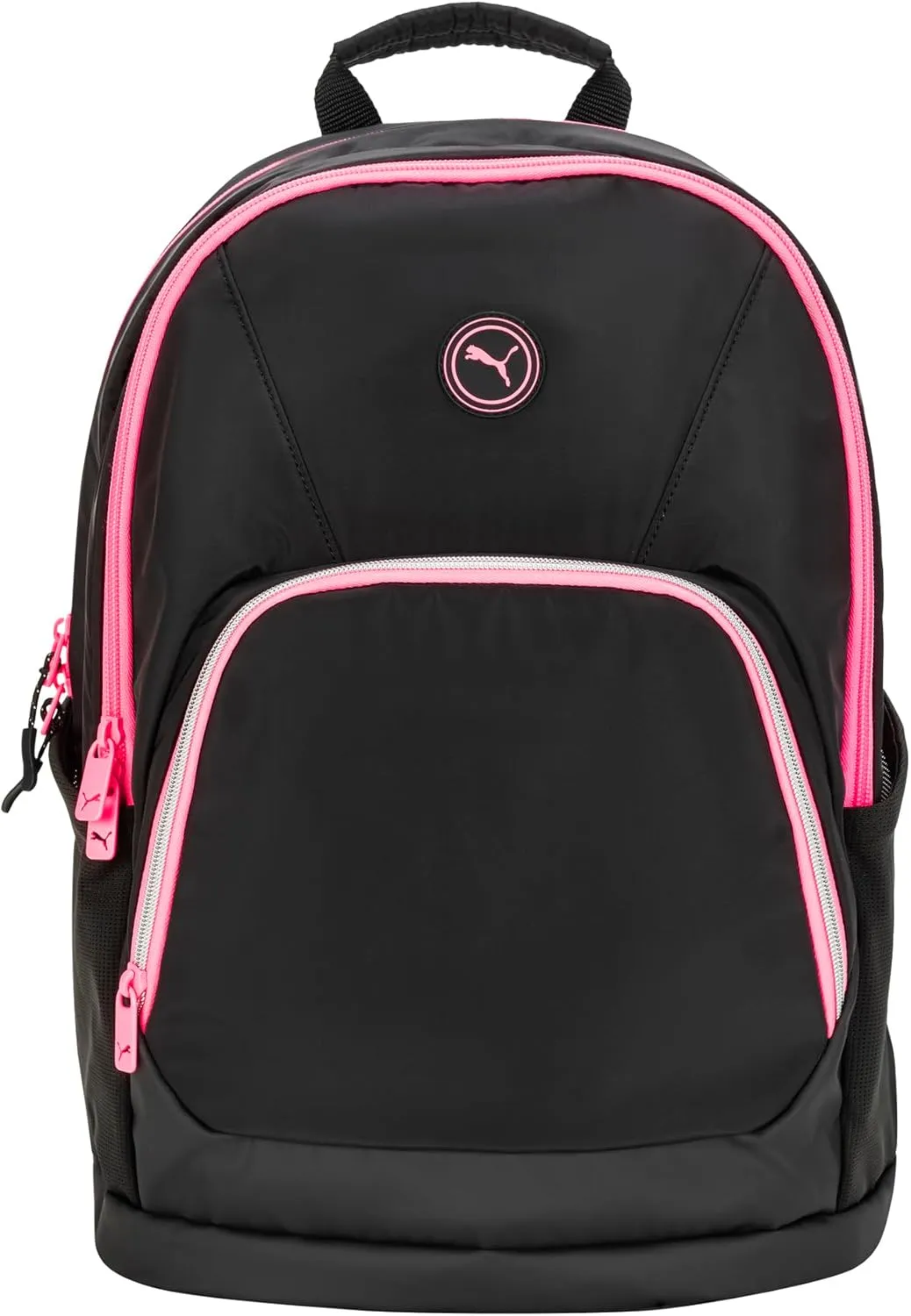 PUMA Women's Juniper Backpack, Black/Sunstruck Pink, Large