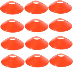 Reusable Sports Cone Red Sports Cones for Drills Mini Soccer Cones Football Cone Plastic
