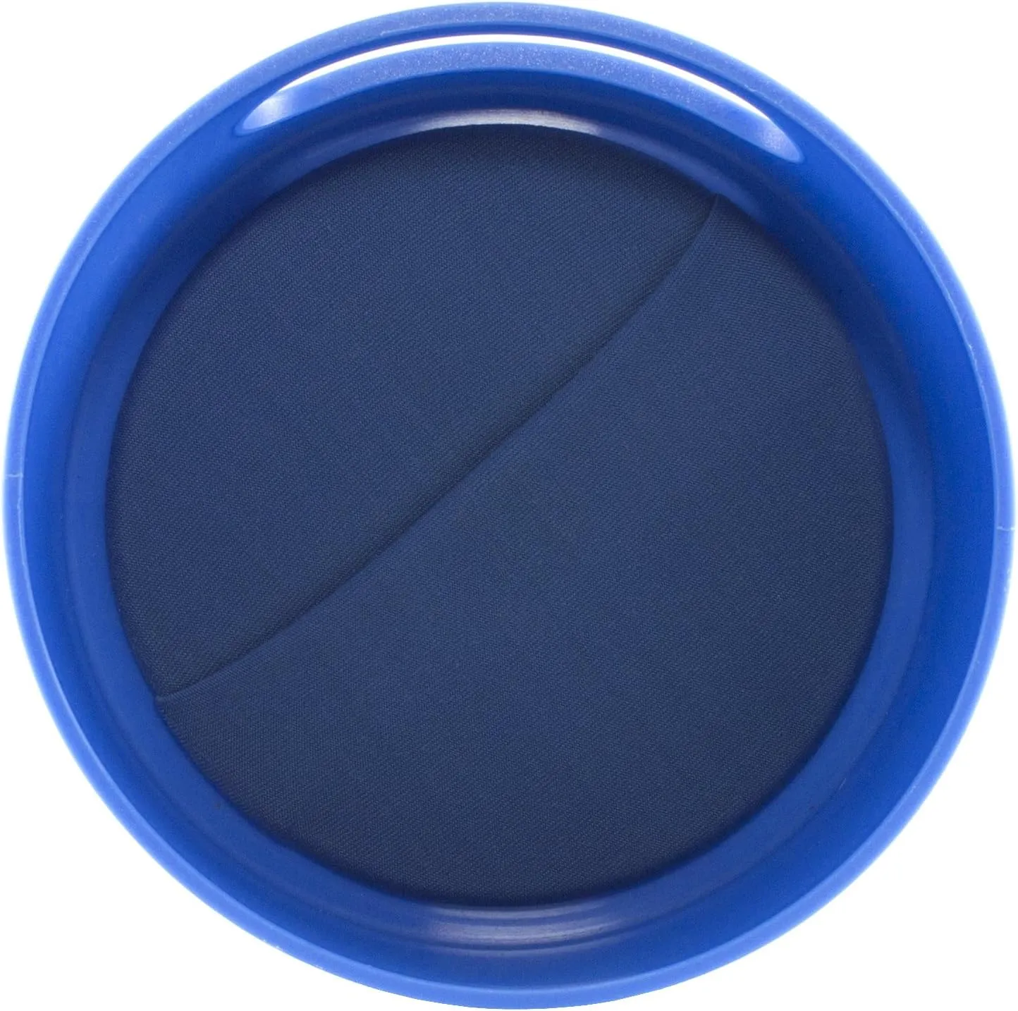Spill Proof Snack Cup Blue, 12 Ounce jar, Made in The USA